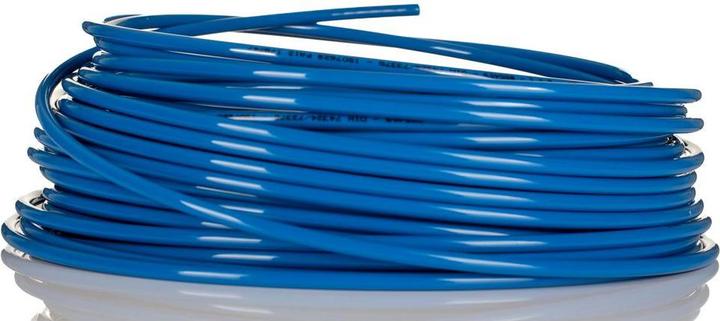 RS PRO Blu std nylon tube,6mm OD/4mm ID 30m L