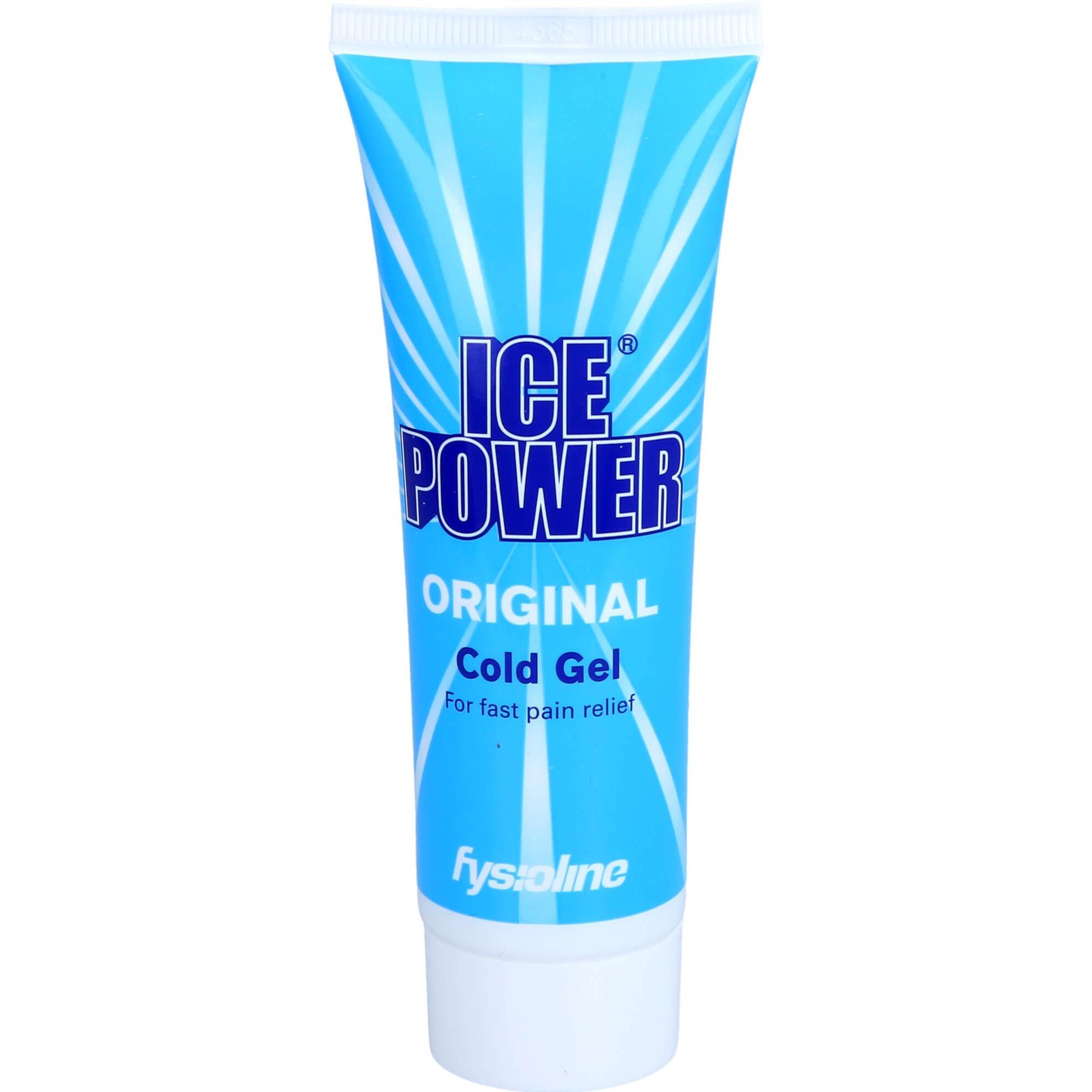 Fysioline, Muskelsalbe + Kühlpad, Ice Power Kühlgel (75 x, 75 ml)