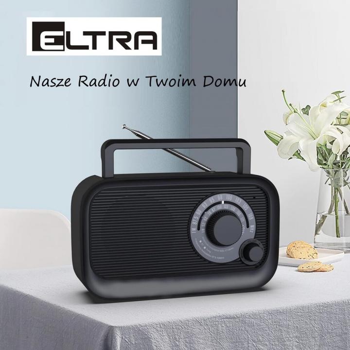 Actual product image Elta Radio HANIA czarny (FM, LW)