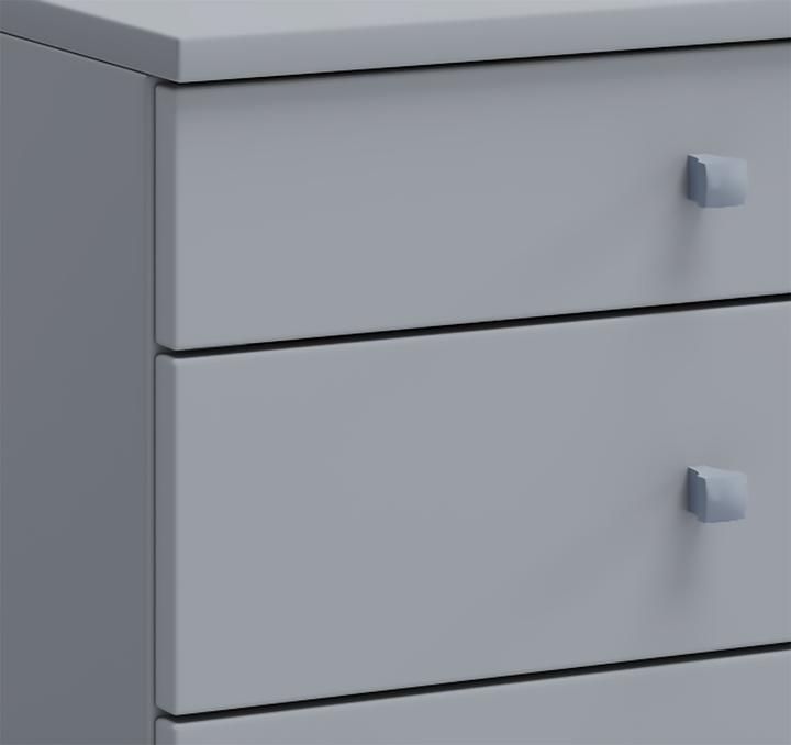 Image du produit VCM Armoire de bureau en bois Caisson à roulettes Lona avec tiroir (42 x 80 cm)