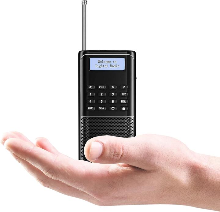 Actual product image Radioddity Tragbares DAB-Radio RD23 (DAB+, Bluetooth)