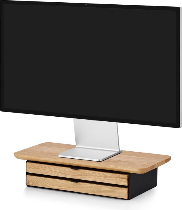 Actual product image Oakywood Desk Shelf Mini | Space-Saving Monitor Stand with Drawer