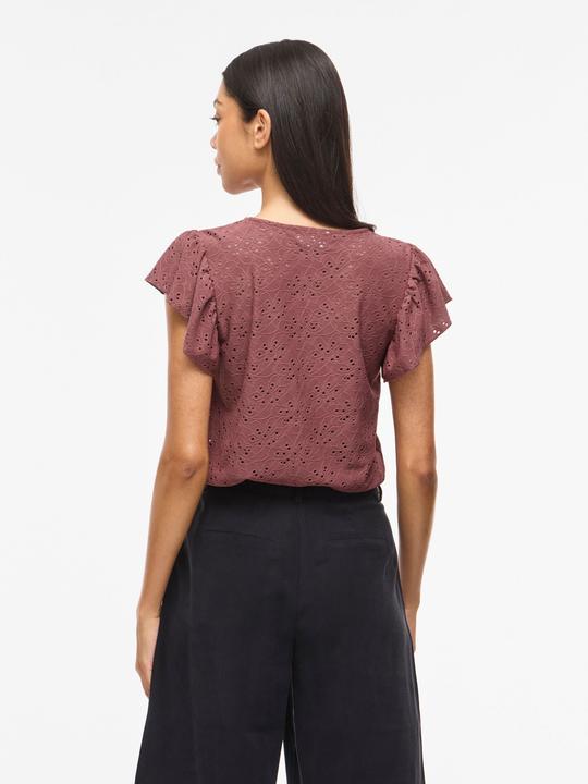 Immagine prodotto Vila VIKAWA Rundhals Oberteil mit kurzen Ärmeln (M)