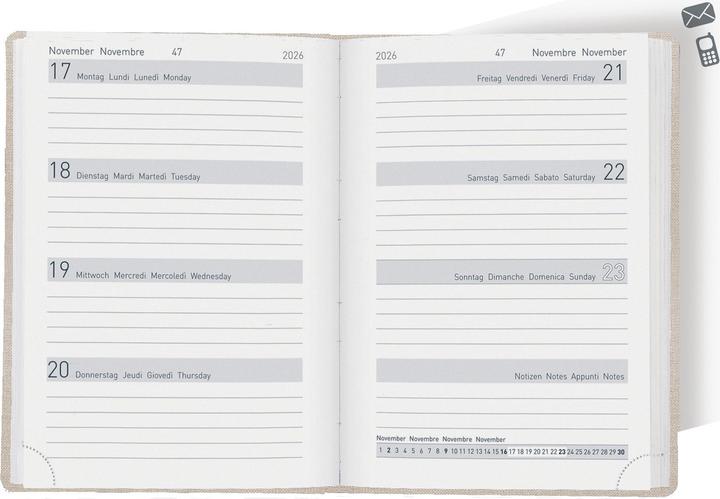 Actual product image Biella Pocket Agenda Memento