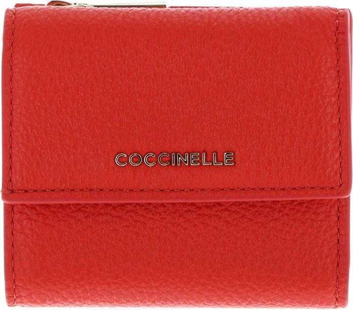 Actual product image Coccinelle Metallic Soft Wallet Grained Leather