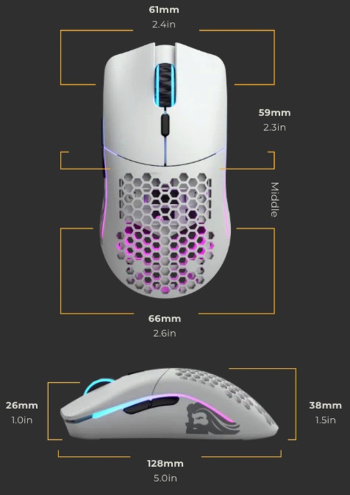 Produktbild Glorious PC Gaming Race Model O (Kabellos)