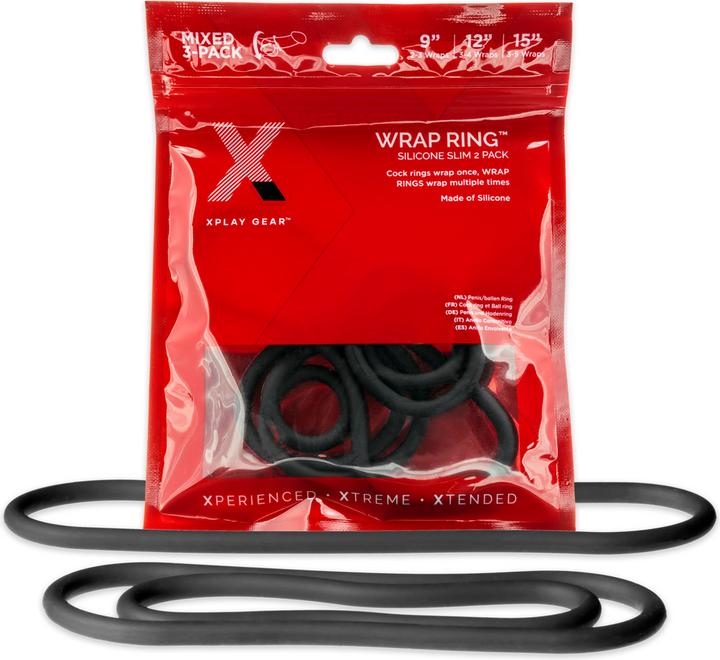 Actual product image XPlay Gear 3 - Pack Silicone Slim Wrap Ring