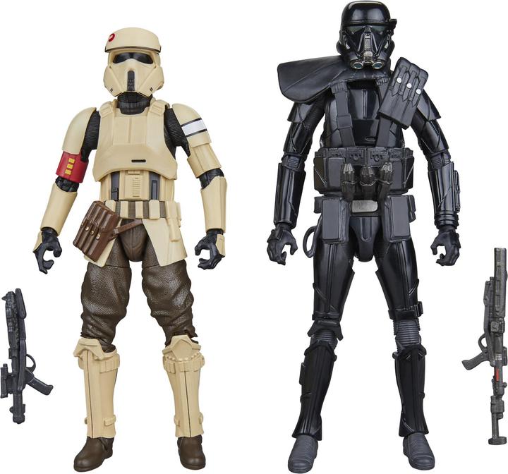 Actual product image Hasbro Star Wars - Shoretrooper et Death Trooper The Black Series