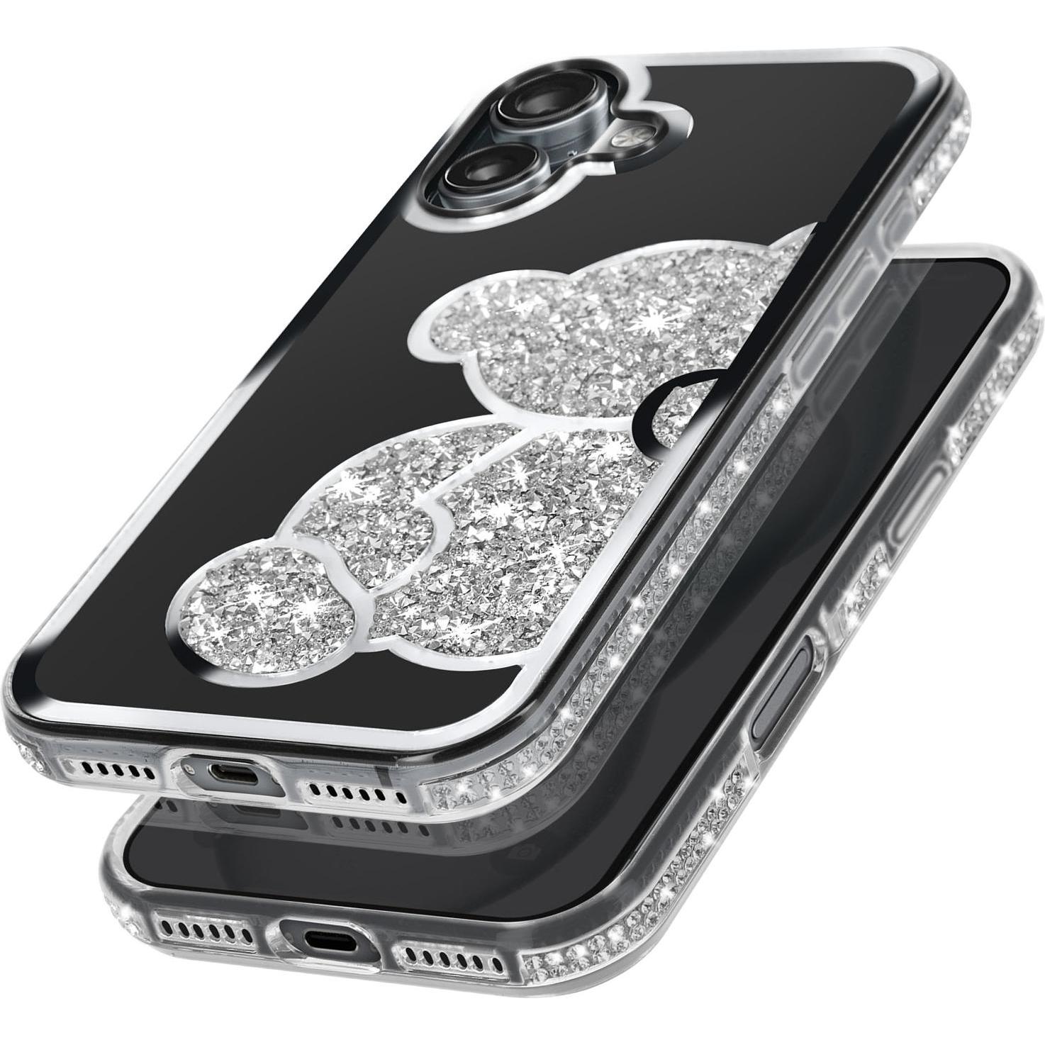 Thumbnail - Avizar SparkleBear Case Series (Apple iPhone 16), Smartphone Hülle, Grau