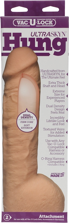 Actual product image Doc Johnson UR3 Hung - Skin