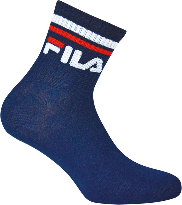Actual product image FILA Quarter Unisex Plain Socks (pack of 6, 35 - 38)