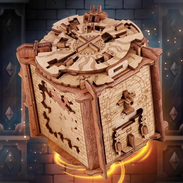 Actual product image iDventure Cluebox - The Secret of Camelot - Puzzle box (German)