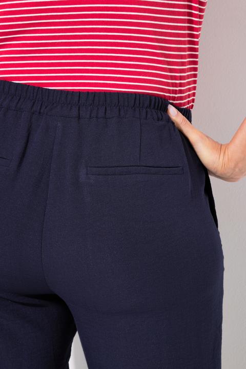 Produktbild Ulla Popken verkürzte Hose Rena, schmales Bein, Bügelfalte (58)