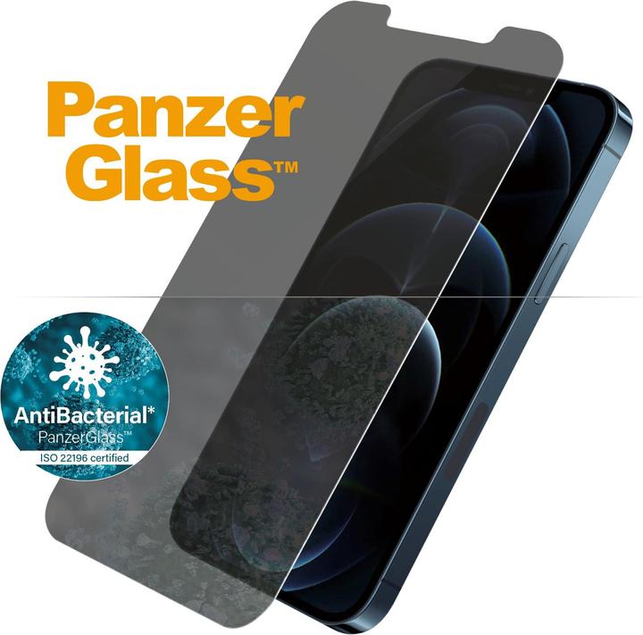 Actual product image PanzerGlass Screen Protector Privacy (1 pcs., Apple iPhone 12 Pro Max)