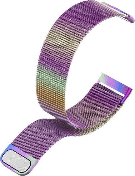 Actual product image Cover-Discount Fitbit Versa / Sense - Milanese bracelet multicolour (Stainless steel, Versa 3, Sense)
