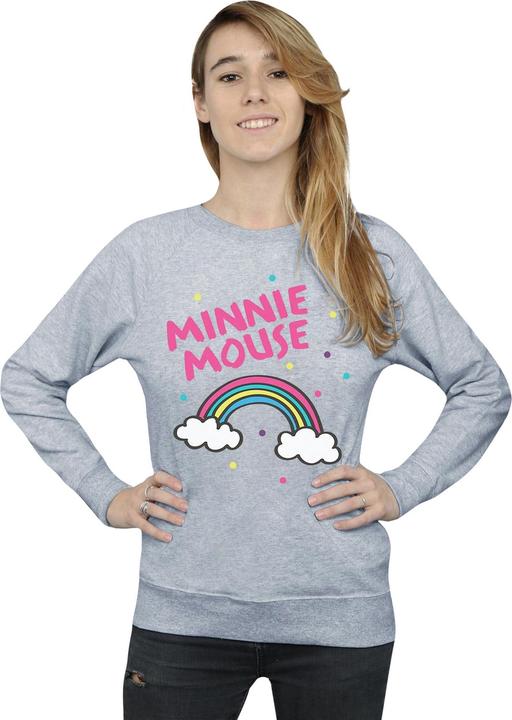 Immagine prodotto Disney Minnie Mouse Rainbow Dots Felpa Donna (L)