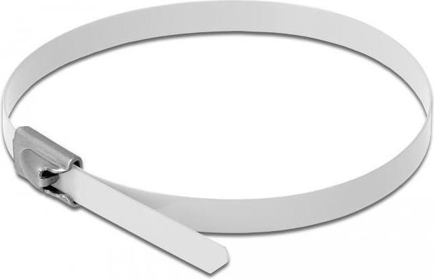 Actual product image Delock Stainless steel cable tie 400x4,6 10pcs. (Metal cable ties, 400 mm, 10 pcs.)
