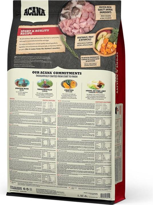 Actual product image Acana Sport & Agility (Adult, 1 pcs., 11400 g)