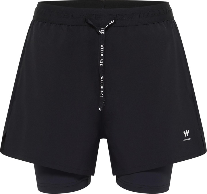 Witeblaze NOS SULU Ladies' 2 in 1 short, schwarz Grösse: 38 (M)