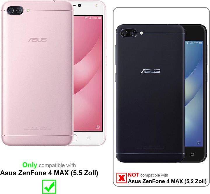 Immagine prodotto Cadorabo Vetro di protezione del display a schermo intero (1 Pezzo/i, Asus Zenfone 4 Max)