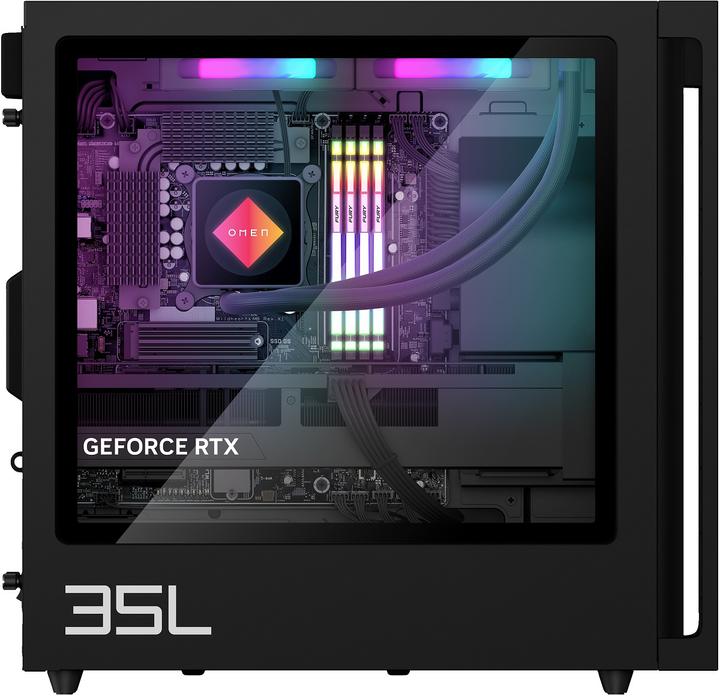 Produktbild HP Omen 35L GT16-0477ng (AMD Ryzen 7 8700F, 64 GB, 2000 GB, GeForce RTX 4070 Super)