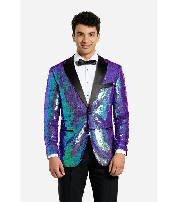 Actual product image OppoSuits Dinner jacket - Sapphire Sequins (58)