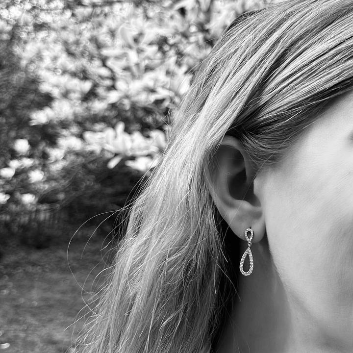 Immagine prodotto Candy Orecchini Brio, argento 925, placcati in oro (Argento 925, Placcato oro 18k)