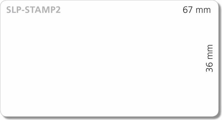 Produktbild Seiko SLP-Stamp 2 Briefmarkenetiketten mit Logo, 2 Rollen à 310 Etiketten