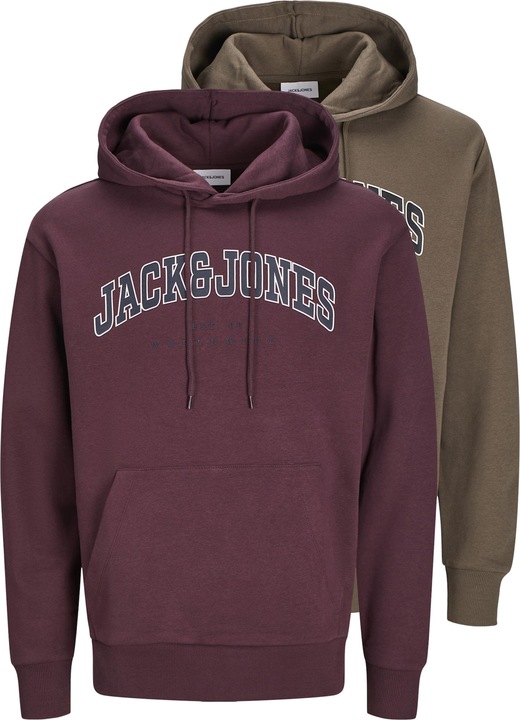 Produktbild Jack & Jones Jjecaleb Varsity Sweat Hood 2pk Mp (S)