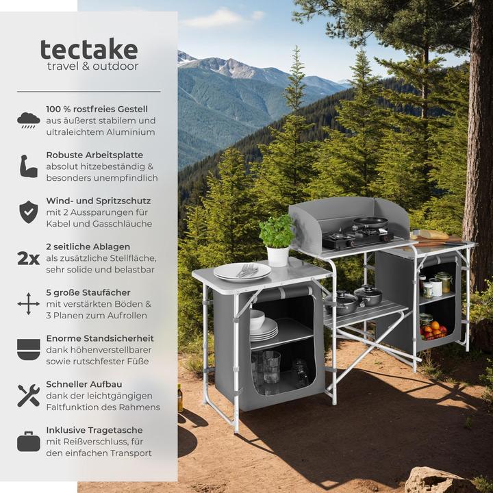 Immagine prodotto tectake Cucina da campeggio
