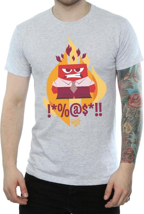 Immagine prodotto Disney Inside Out Fired Up Maglietta Uomo (XL)