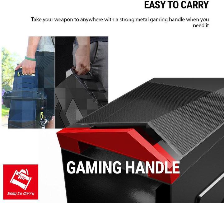 Image du produit MSI Infinite X 8RE-211 (256 Go, 16 Go, Intel Core i7-8700K, GeForce GTX 1080)