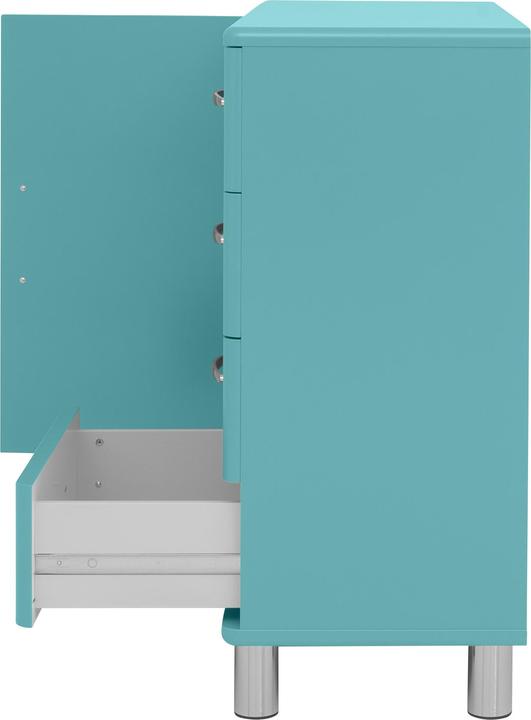 Produktbild tenzo Malibu Schrank Metall/Holzwerkstoff 98x41x92 cm (98 x 41 x 92 cm)