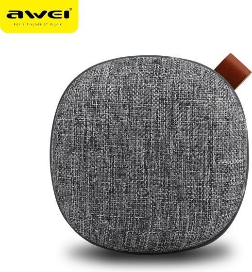 Actual product image Awei głośnik mini Bluetooth Y260 szary/grey (4.33 h)
