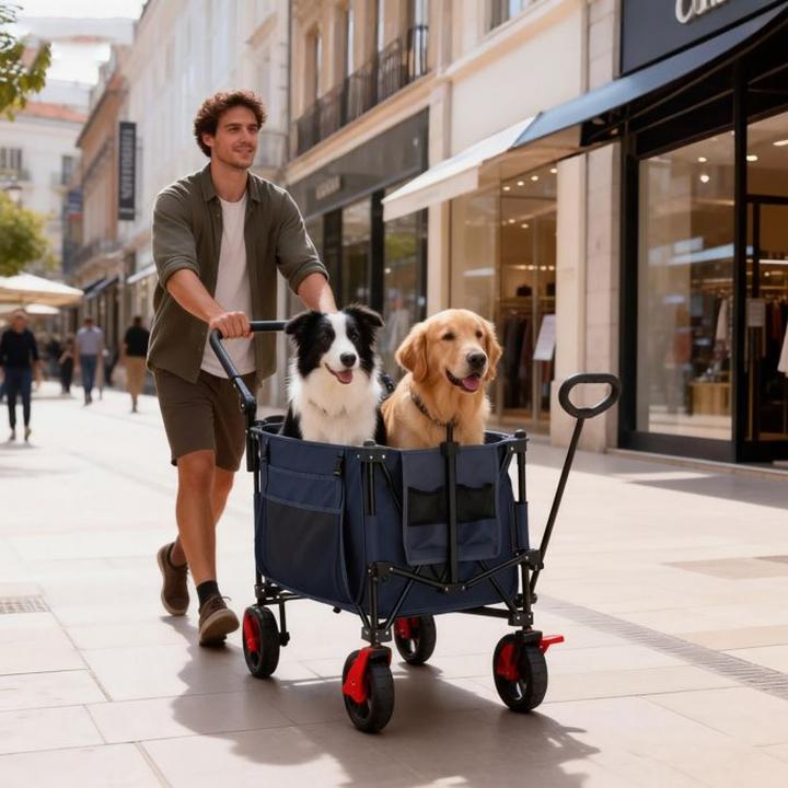 Productafbeelding Relaxdays Bollerwagen