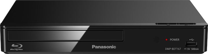 Panasonic Dmp-Bdt167 (1 GB, Lettore Blu-ray, Lettore DVD)