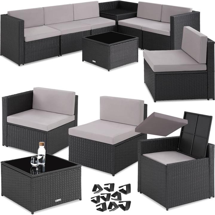 Produktbild tectake Rattan Lounge Verona