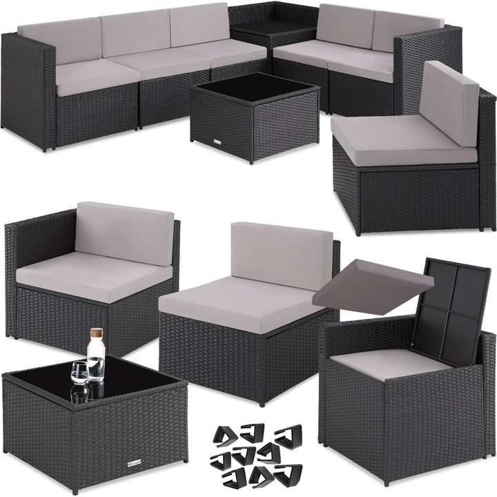 Image du produit tectake Rotin Lounge Verona