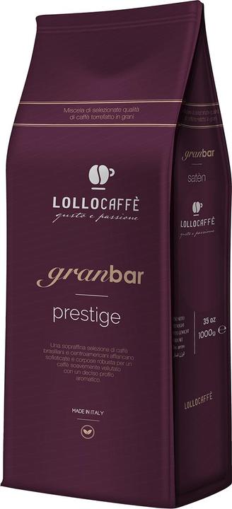 Lollo Caffè Coffee beans Bar Lollo Miscela Saten (1 Kg) (1000 g, Medium roast)