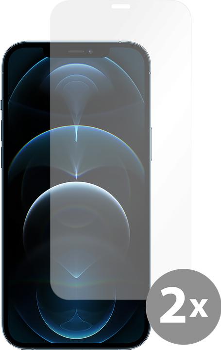 Produktbild Cazy Schutzglass Kompatibel mit iPhone 12/12 Pro Tempered Glass Hülle Kompatibel - 2 Stück (2 Stk., Apple iPhone 12, Apple iPhone 12 Pro)