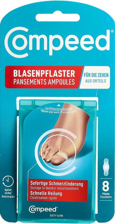 Image du produit Compeed Blasenpflaster Zehen 8 Stk (8x)