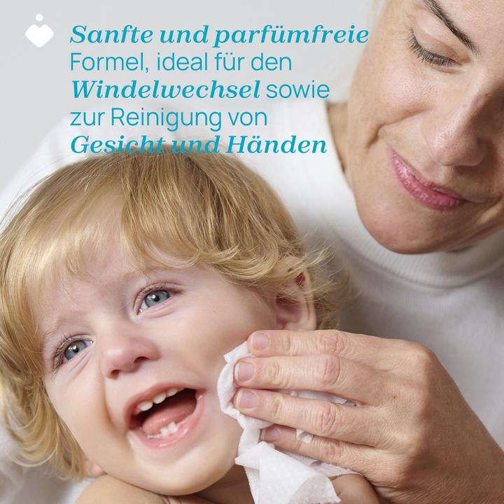 Actual product image Chicco DELICATE cleaning cloths, with flip cover,72 pcs. - 0m+ (72 Piece)