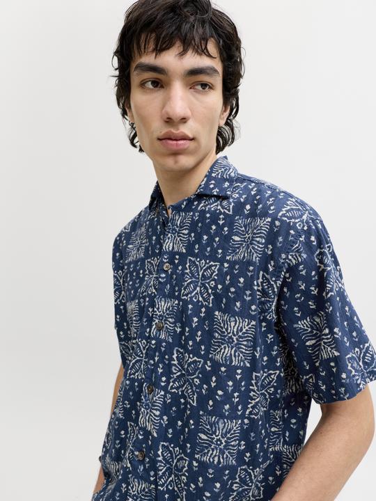 Immagine prodotto Jack & Jones Jprblulyon Print Dobby S/S Shirt Sn (L)
