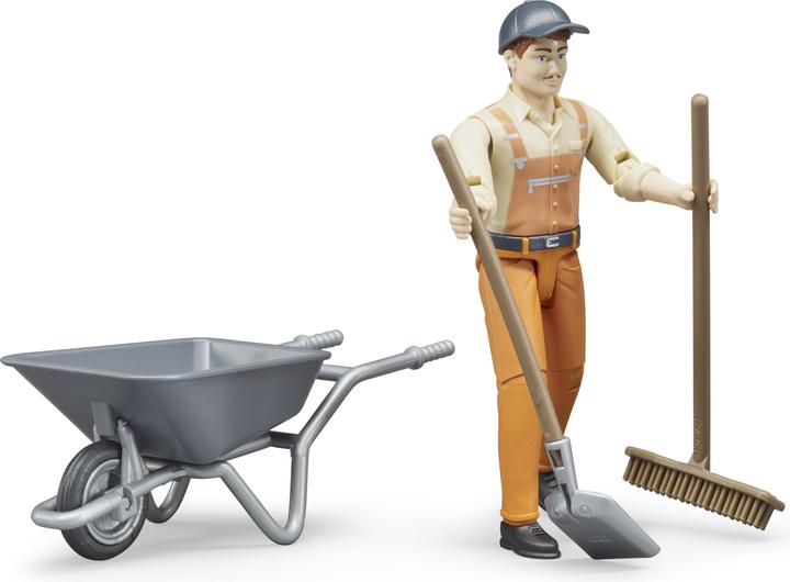 Actual product image Bruder Figure set municipal worker