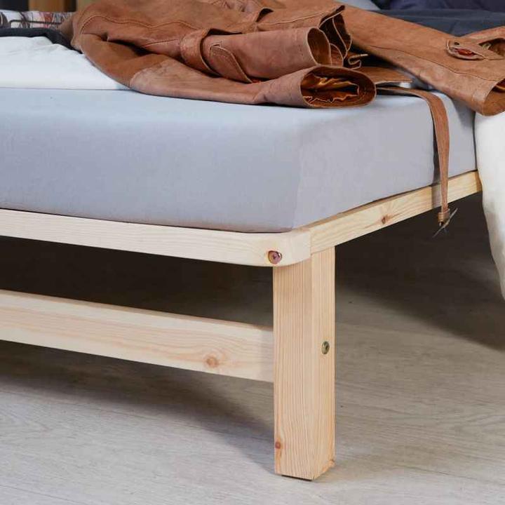 Produktbild Homestyle4u Palettenbett (140 x 200 cm)