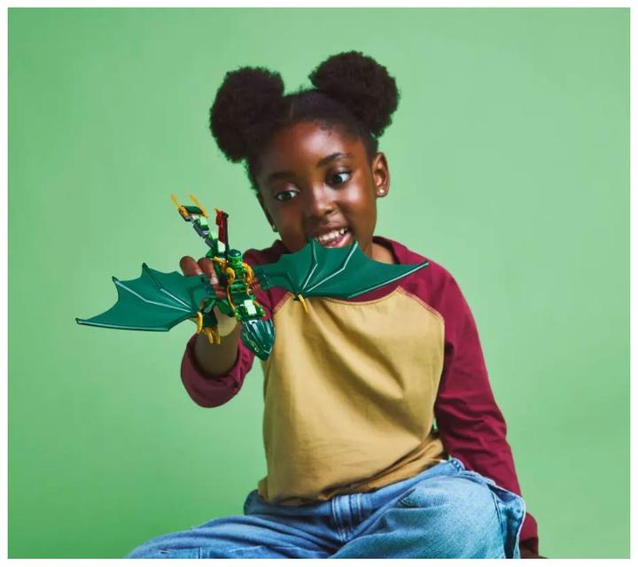 Actual product image LEGO Lloyds grüner Walddrache (LEGO Ninjago)