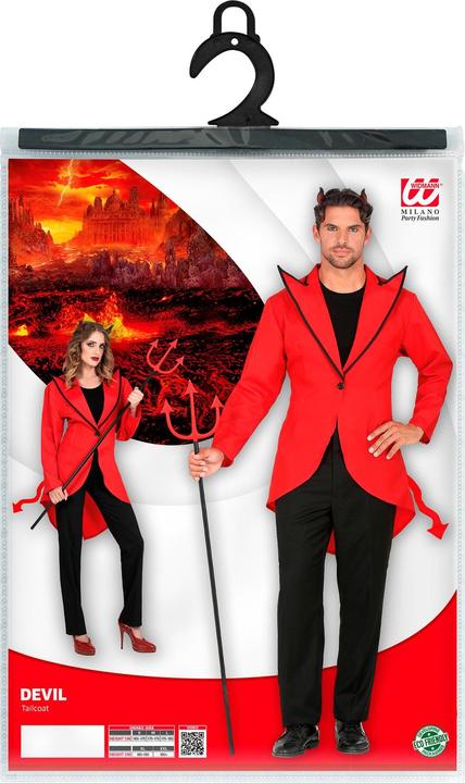 Actual product image Widmann Devil's tailcoat unisex (L)