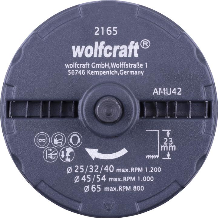 Image du produit wolfcraft 1 scie cloche standard ø25,32,40,45,54,65mm (25, 32, 40, 45, 54, 65 mm)