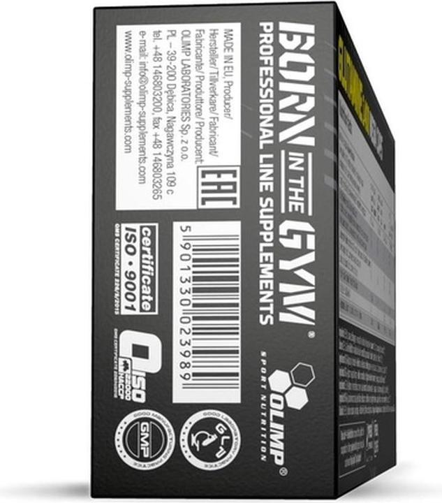 Produktbild Olimp Sport Nutrition Glutamine Mega Caps (120 Caps, 168g) (1 Stk., Kapseln, 187.80 g)