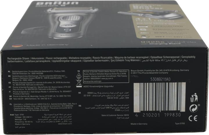 Immagine prodotto Braun Serie 9 9325s + rasoio elettrico di ultima generazione (9325s)